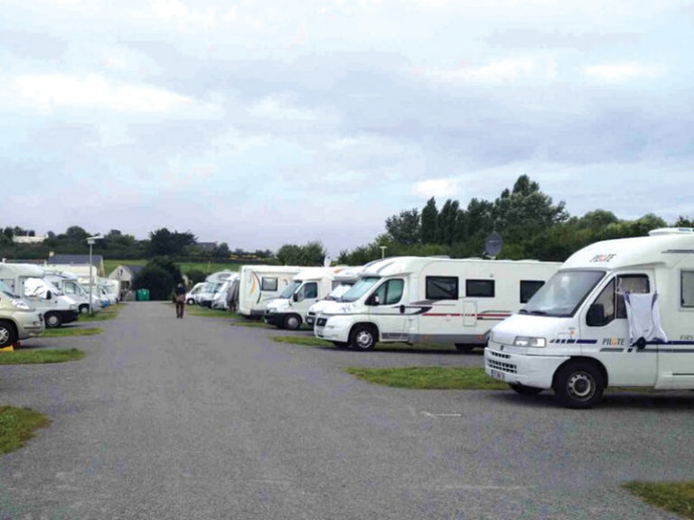 Aire Camping Car Bord De Mer Normandie Aire Camping-Car - Saint Jacut de la Mer